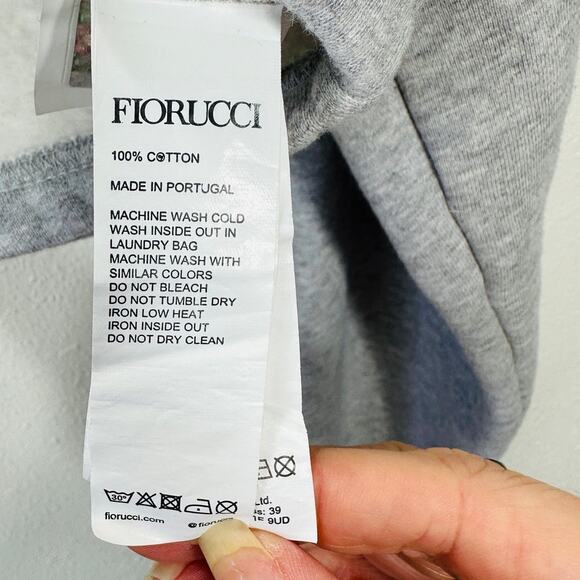 Fiorucci Angels Gray Cropped Sweater XL,EUC - Picture 9 of 14